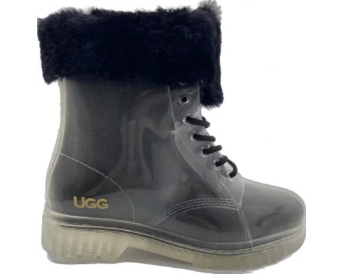 Ugg Clear Chunky Boot — Black