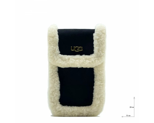 Ugg Heritage Mini Crossbody — Black