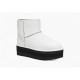 Ugg Classic Mini Platform Leather — White