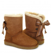 Ugg Bailey Bow II Customizable — Chestnut