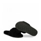 Ugg Fluff Slide Slippers — Black