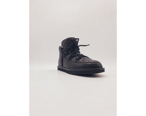 Ugg Lodge Mini Leather — Black