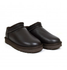 Ugg Ultra Mini Tasman Leather — Chocolate