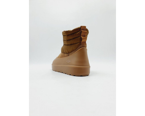Ugg Classic Mini Lace-up Weather — Chestnut