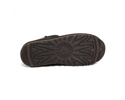 Ugg Ultra Mini Tasman Leather — Chocolate