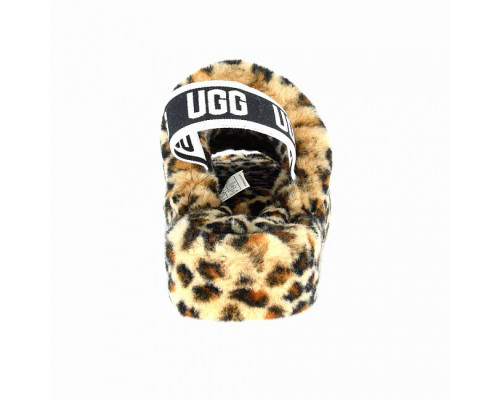 Ugg Fluff Yeah Slide — Leopard