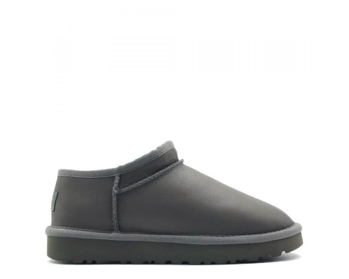 Ugg Ultra Mini Tasman Leather — Grey